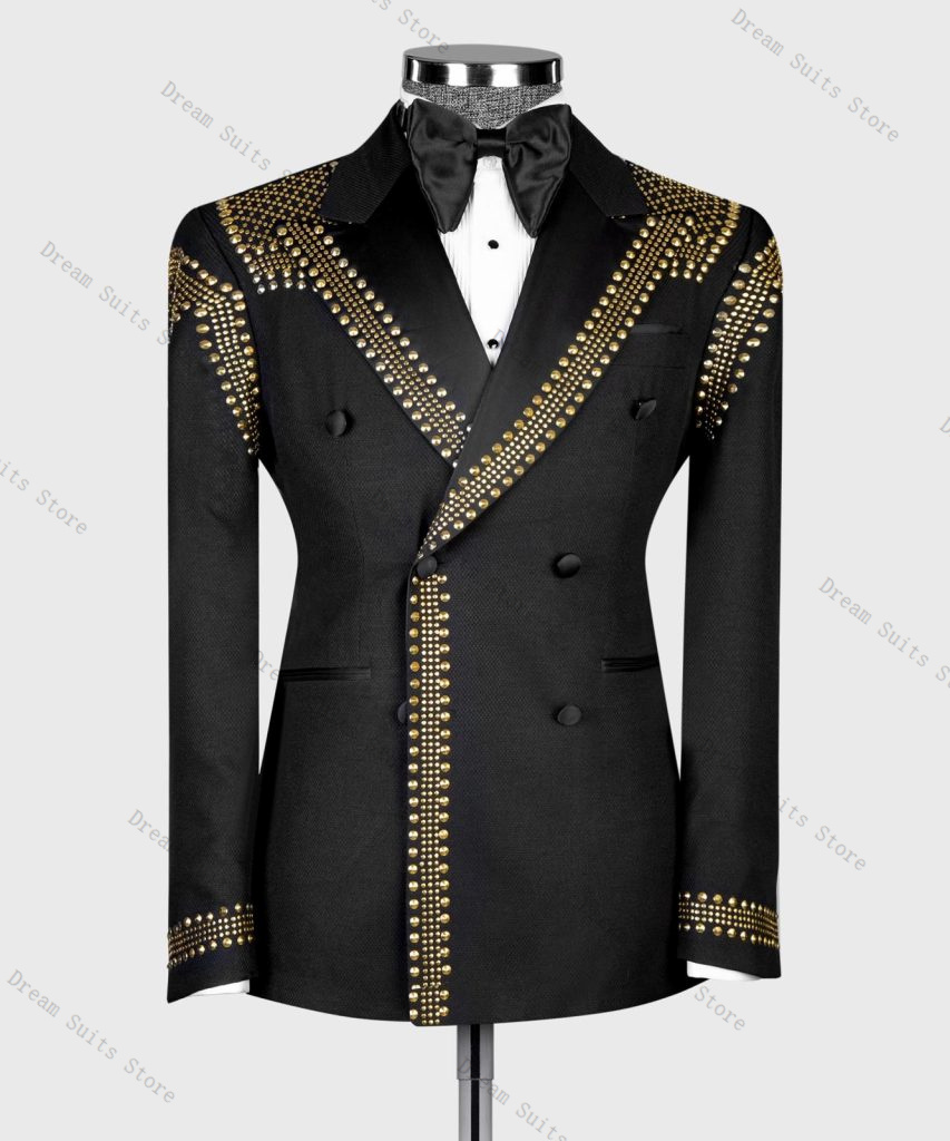 Men Formal Wear With Coat - Setelan Jas Pria 2 Potong Blazer+Celana