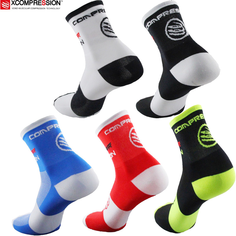 Sock Garter Men - Kaus Kaki Bersepeda Baru 2017, Elastisitas