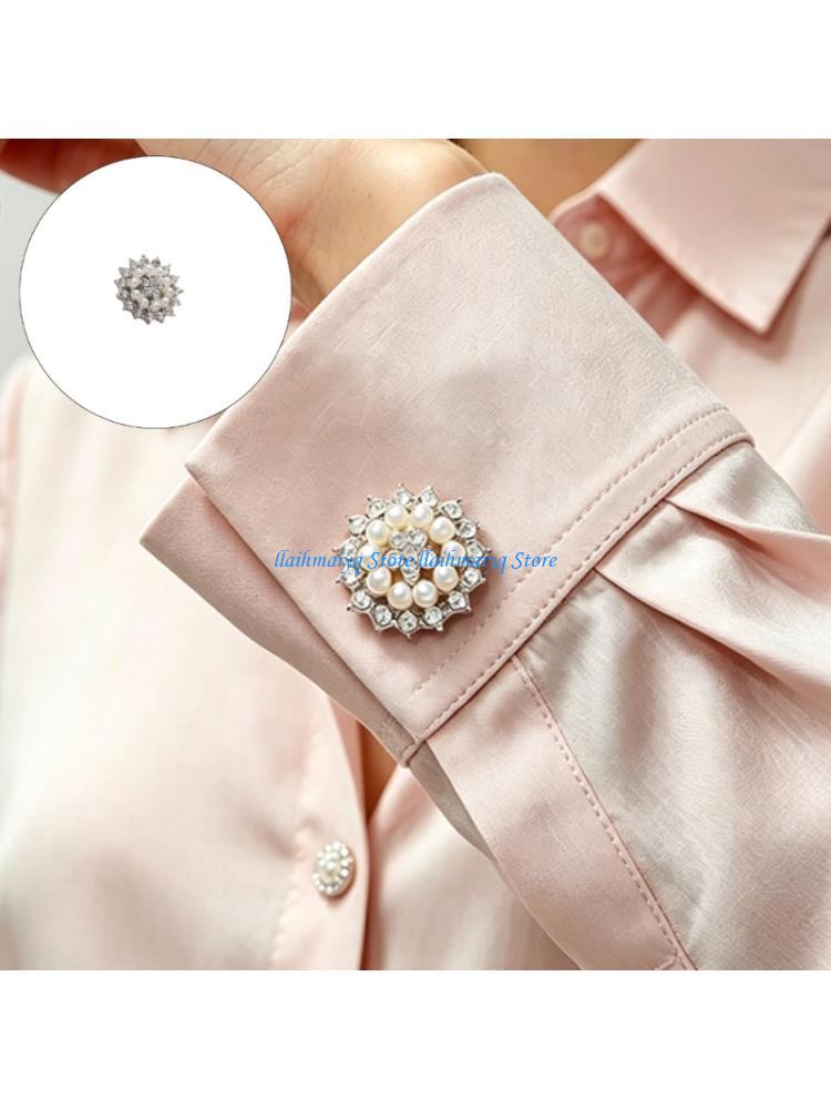 Mens Formal Look - Kancing Manset Kepingan Salju 573B dengan