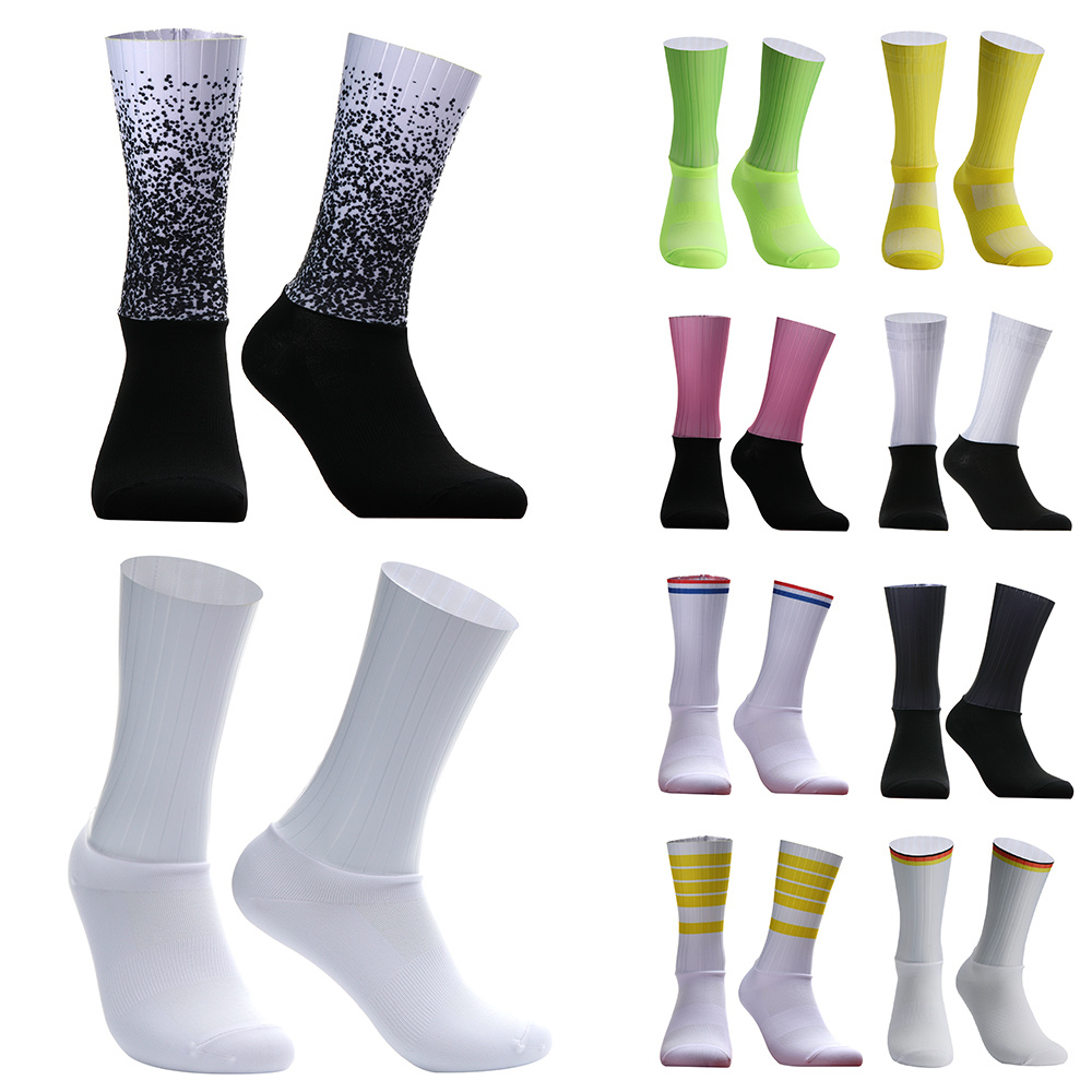 Sock Garter Men - Kaus kaki bersepeda silikon Anti selip
