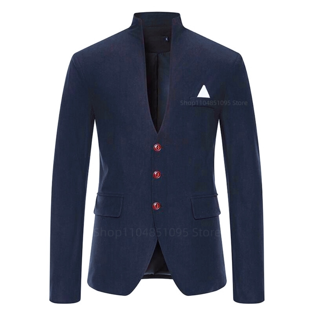 Blazer Pria Polos, Jaket Bisni - Men Formal Wear With Coat ulasan dan harga