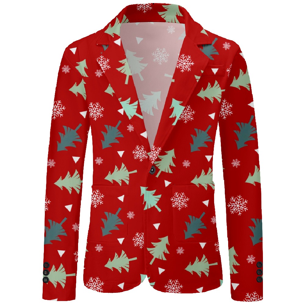 Blazer Kasual Natal Pria denga - Men Formal Wear With Coat ulasan dan harga