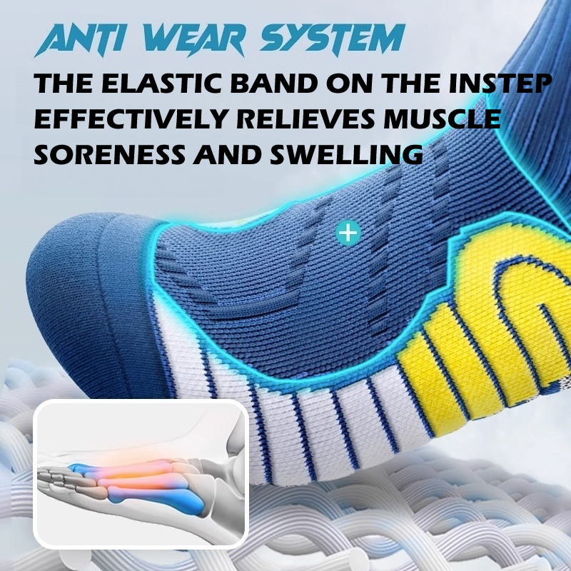 2 Pasang Kaus Kaki Lari Marato - Sock Garter Men ulasan dan harga