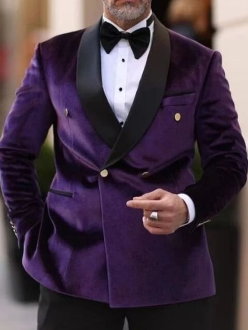 Jas Pengantin Pria Velvet XS-6 - Men Formal Wear With Coat ulasan dan harga
