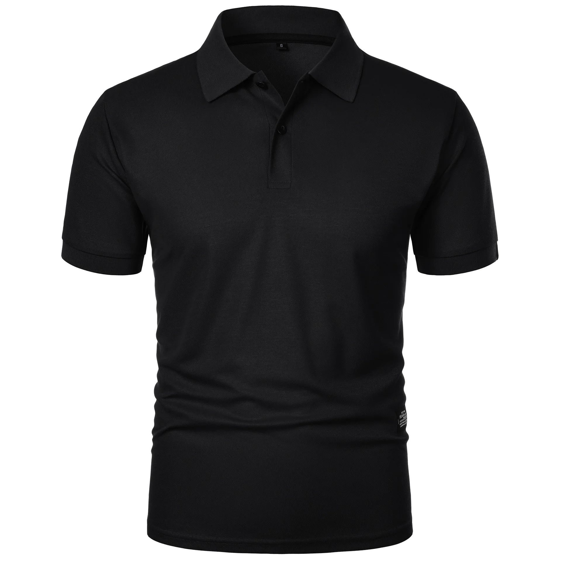 Kaos Polo Kasual Pria Hitam de - Men Formal Wear Summer ulasan dan harga