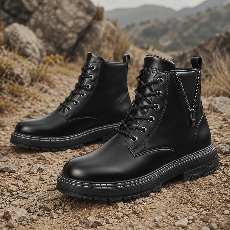 Sepatu Bot Chelsea dengan Tamp - Mens Formal Look ulasan dan harga
