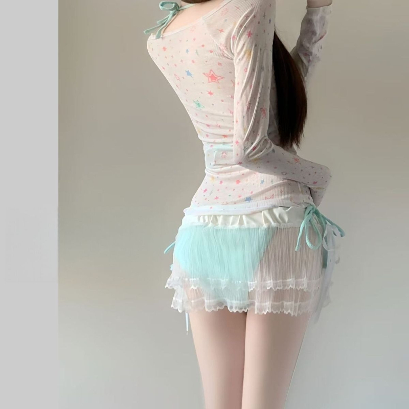 Set Bikini Lengan Panjang Wani - Slim Fit Suit Set ulasan dan harga