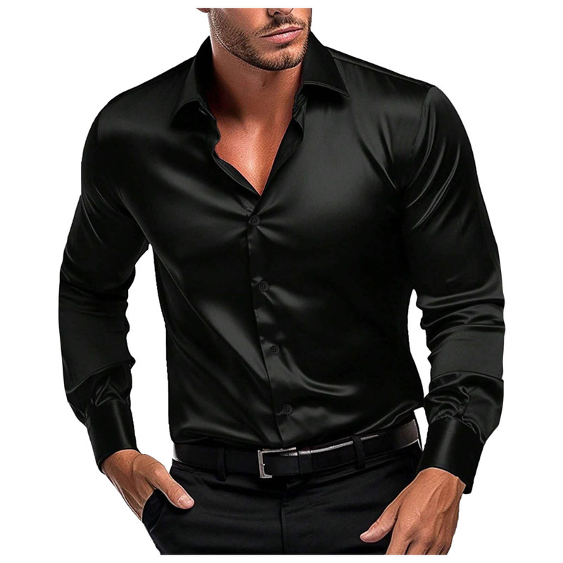 Kemeja Pria Lengan Panjang Sat - Mens Formal Look ulasan dan harga