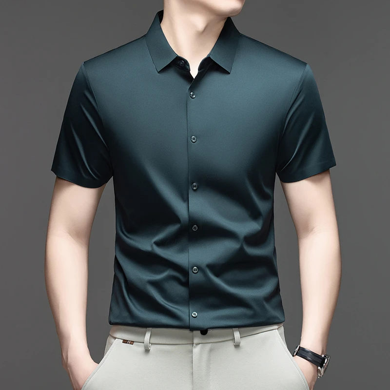 Kemeja Kasual Formal Pria Leng - Mens Formal Look ulasan dan harga
