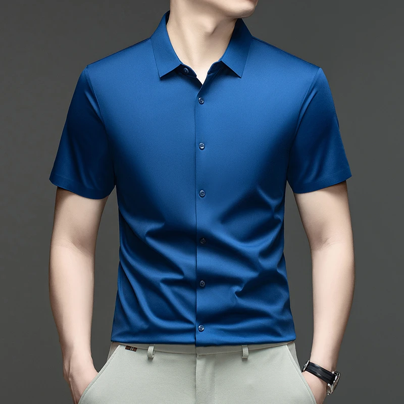 Kemeja Kasual Formal Pria Leng - Mens Formal Look ulasan dan harga
