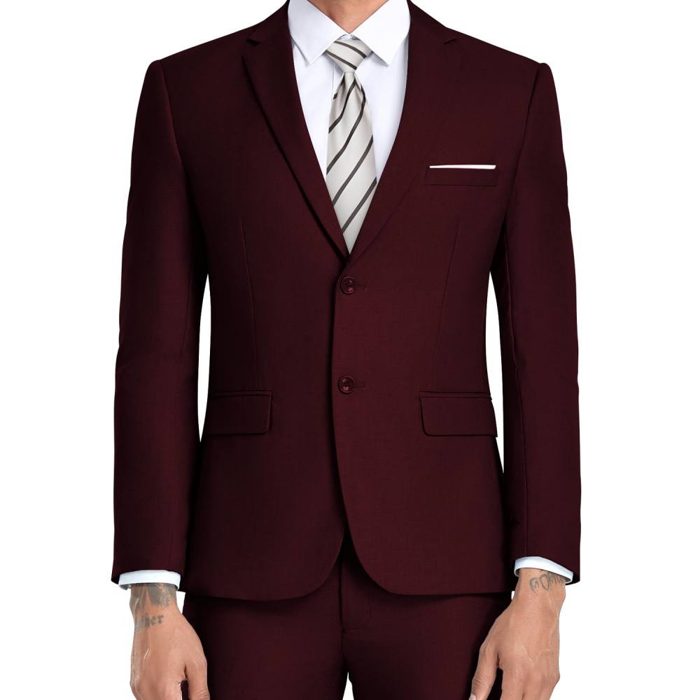 Setelan Jas Pria Slim Fit Kera - Formal Wear Men H&M ulasan dan harga