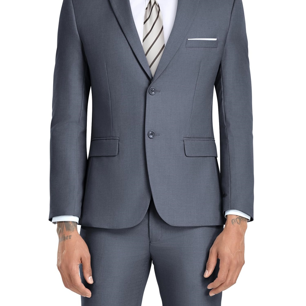 Setelan Jas Pria Slim Fit Kera - Formal Wear Men H&M ulasan dan harga