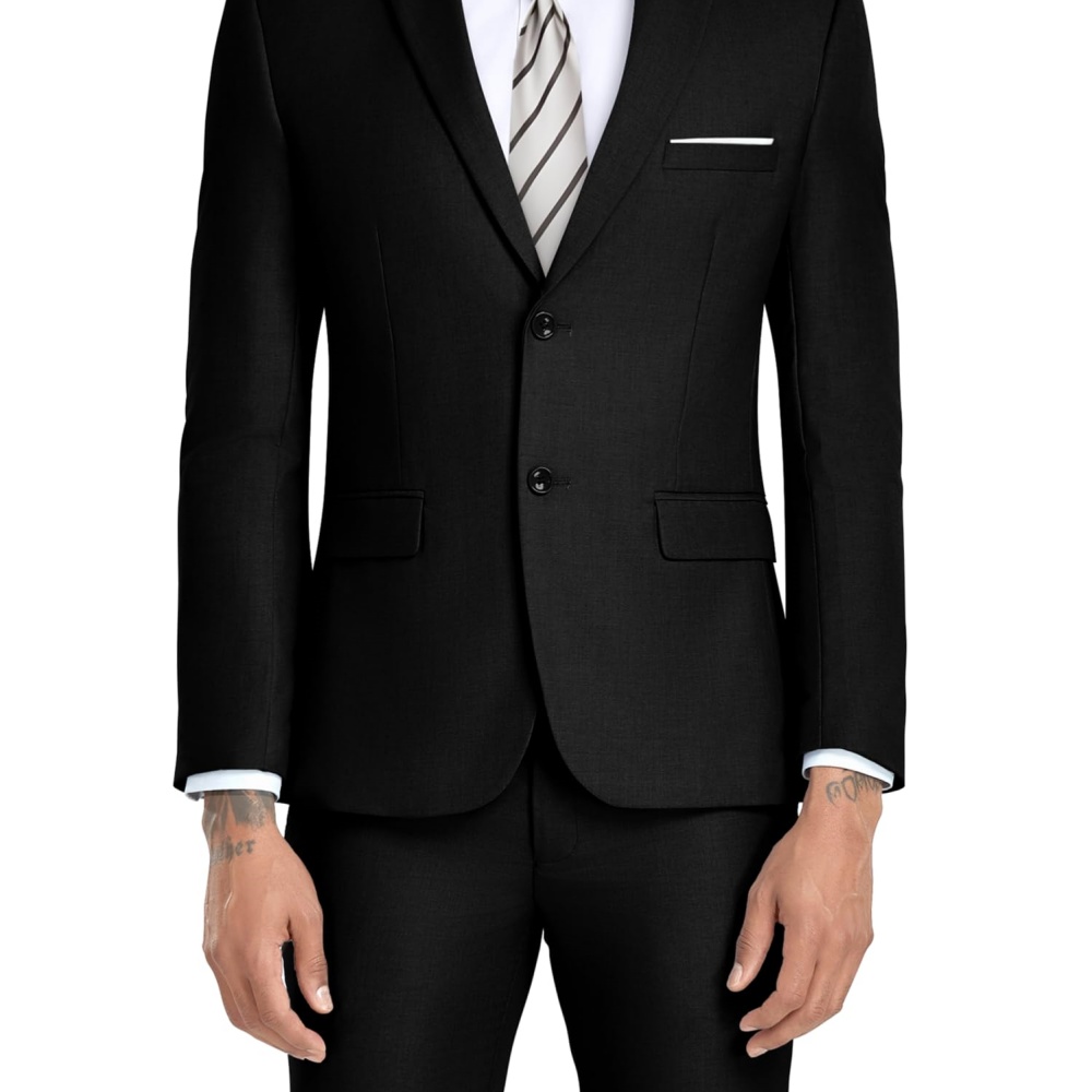 Setelan Jas Pria Slim Fit Kera - Formal Wear Men H&M ulasan dan harga